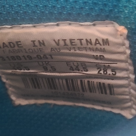 NIKE DUNK LOW 2008 Black Neo Turquoise Blue White Mens Size10.5 Shoes 31… - Picture 7 of 9